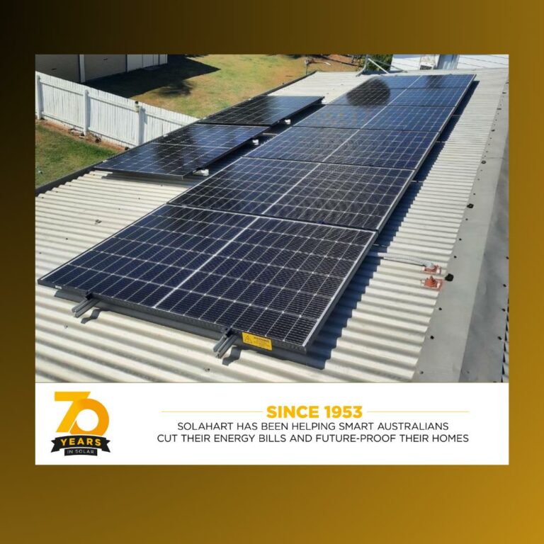Solar power installation in Gracemere by Solahart Rockhampton