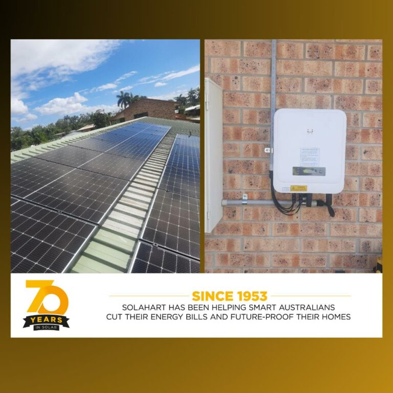 Solar power installation in Norman Gardens by Solahart Rockhampton